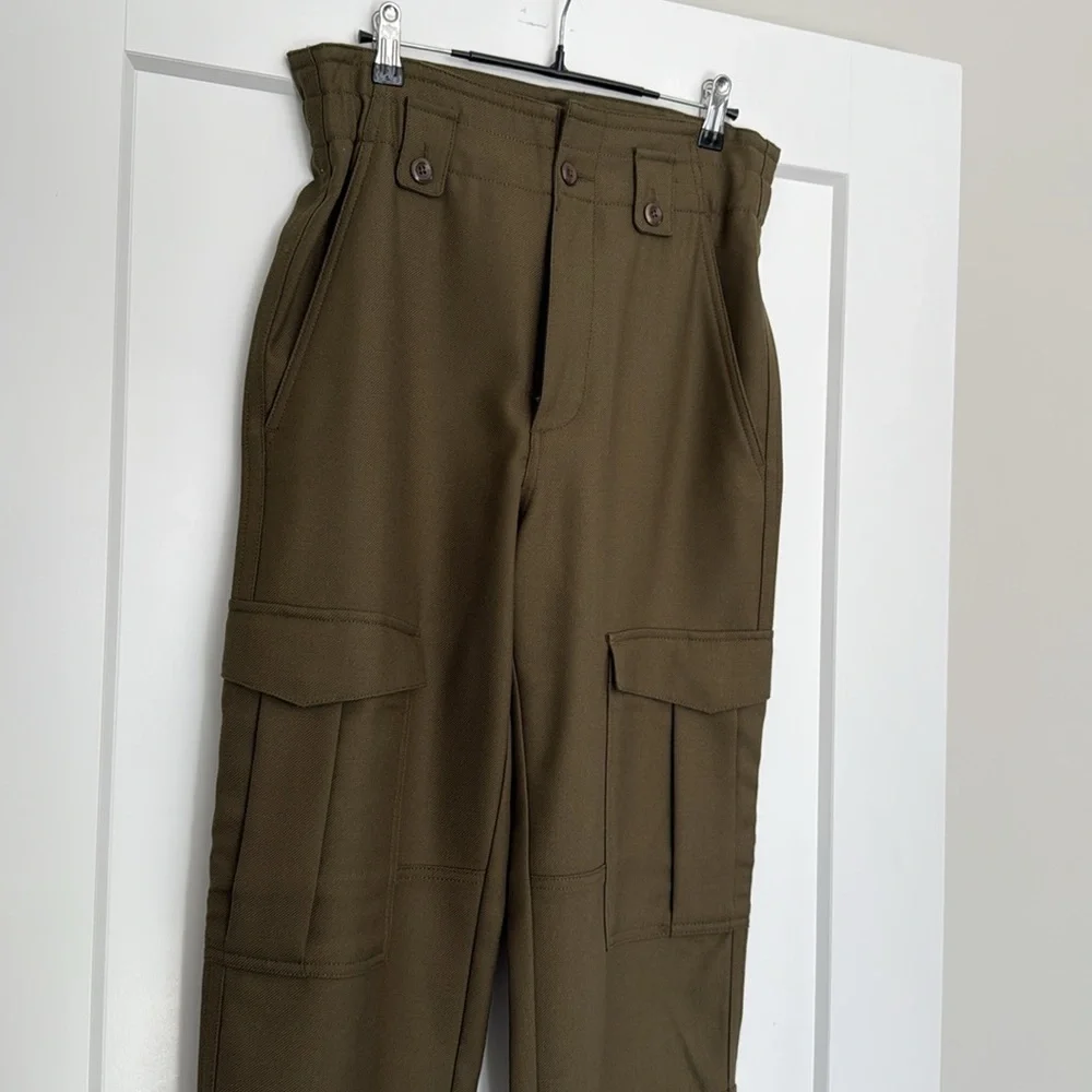 BR Lido Wool Cargo Pant size 4 - Picture 4 of 8